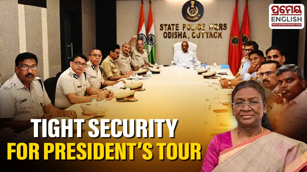 President Murmu’s Mayurbhanj Visit: Police tighten security, border vigilance