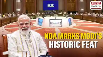 NDA leaders congratulate PM Modi on record-breaking 12-year tenure