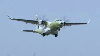 India-built C295 military plane completes historic first flight before major autumn arrival
