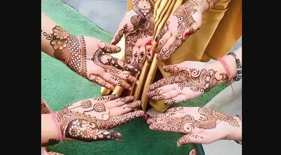 From Arabic to traditional designs, mehendi craze grips Raja celebrations
