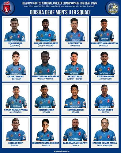 ODCA announced State U-19 team