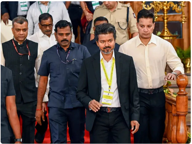 Tamil Nadu CM Vijay Seeks Second AIIMS, NEET Exemption at NITI Aayog Meet