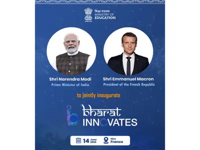 Prime Minister Modi Joins Emmanuel Macron In Nice To Launch Mega Tech Initiative