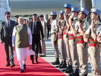 Narendra Modi Lands In Nice For High Stakes European Diplomacy To Open Bharat Innovates Event