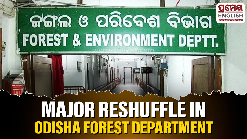 Major reshuffle in Odisha Forest Department; 61 ACFs and 124 Rangers transferred