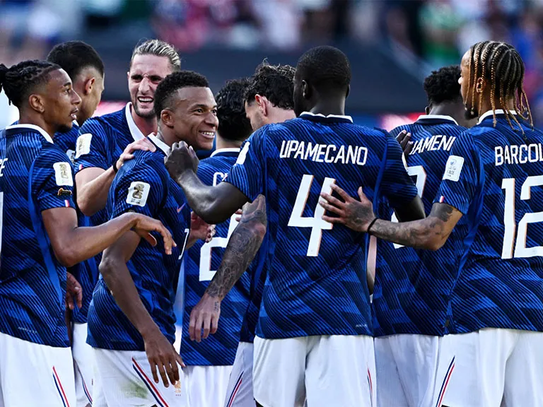 Kylian Mbappe breaks Lionel Messi record during crucial France victory over Senegal