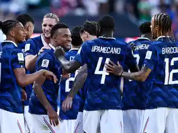 Kylian Mbappe breaks Lionel Messi record during crucial France victory over Senegal