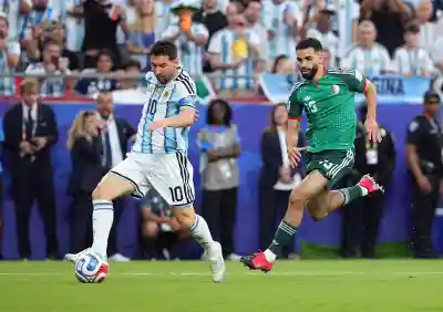 Lionel Messi equals World Cup scoring record with historic opener hat trick against Algeria