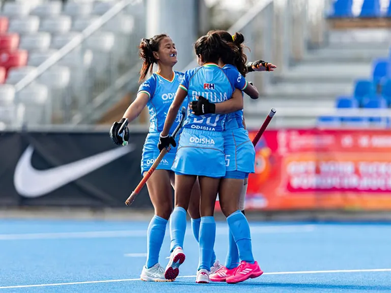 Indian Women Conquer Uruguay with a Thrilling Finish and Secure FIH Nations Cup Semi-Final Spot