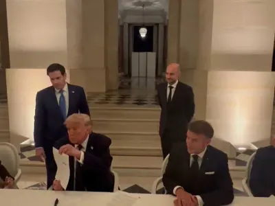 Donald Trump Signs Historic US-Iran MoU at Versailles To Lower Global Energy Prices Immediately