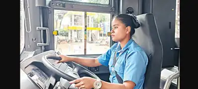 From athletics track to driver’s seat: Assam Athlete Pallabi Deuri powers Ama Bus service in Odisha