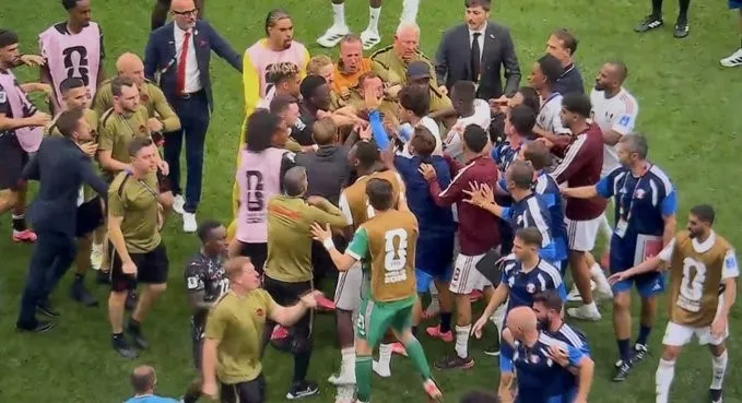 FIFA World Cup 2026 brawl erupts as Canada thrashes Qatar in chaotic Vancouver showdown