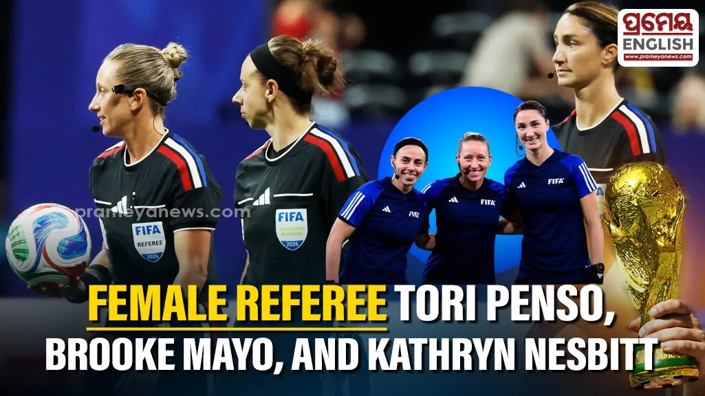 Female American Referees Make Men's FIFA World Cup History during SA vs Czechia match