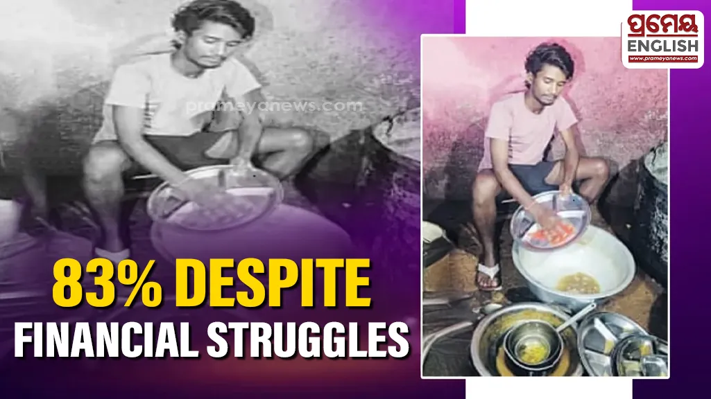 Keonjhar student washes dishes to pursue Higher Education after scoring 83% in +2 exam