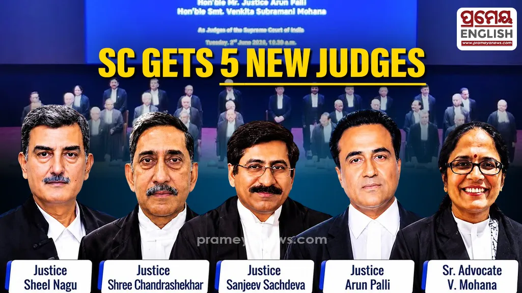 Five new judges take oath, Supreme Court moves closer to full strength

