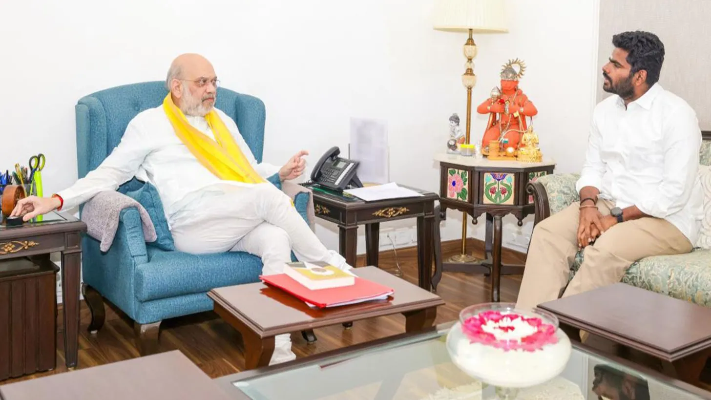 K Annamalai meets HM Amit Shah in Delhi amidst speculation on his future in BJP
