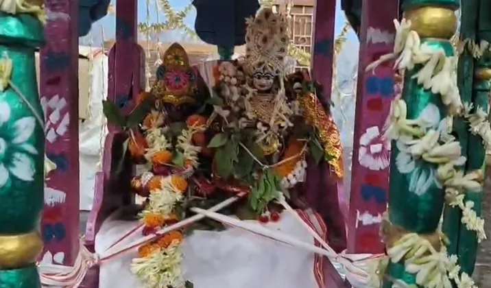 Over 50,000 devotees attend Grand Shiva-Parvati wedding festival at Aradi Peetha

