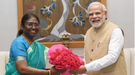 PM Modi extends birthday wishes to president Droupadi Murmu on her 68th birthday