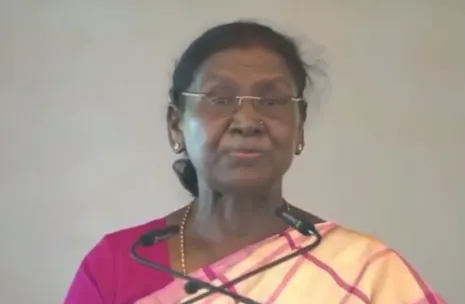 "India Stands for Peace, Dialogue Is the Only Way Forward"; Says President Droupadi Murmu