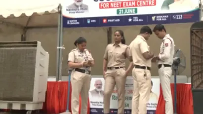 NEET-UG re-exam: Security heightens outside centres across nation