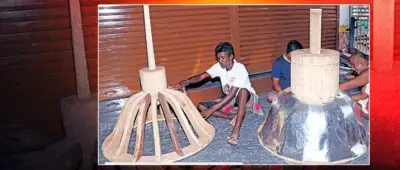 Rath construction nears final stage as artisans’ complete ‘Kalasa’ work ahead of Rath Yatra