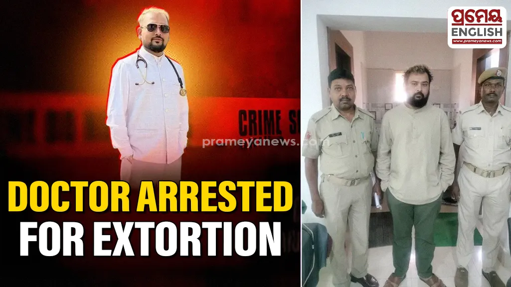 Doctor arrested for allegedly blackmailing woman, extorting cash and valuables