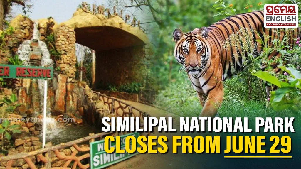 Similipal National Park to close for tourists from June 29 during monsoon