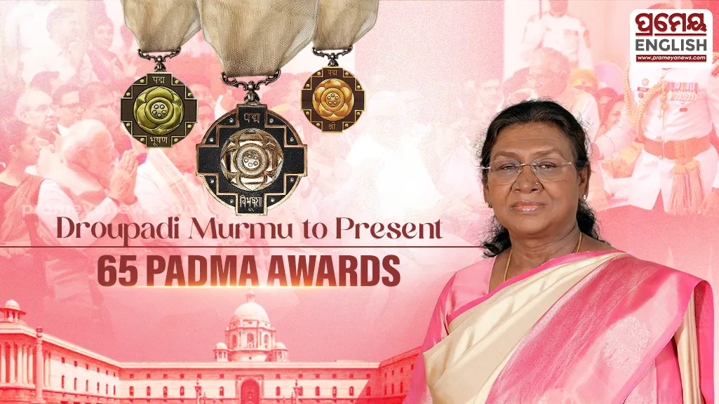 President Murmu to present 65 Padma Awards at Investiture Ceremony this evening