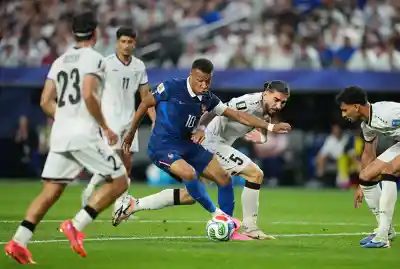 Kylian Mbappe matches historic milestone while dominant France thumps Iraq three nil