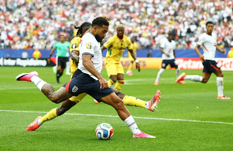 England Frustrated By Resolute Ghana Defense in Boston Draw