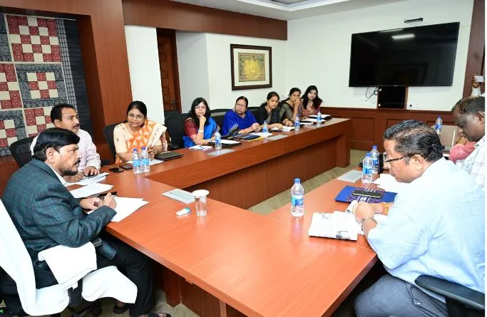Union Minister Ramdas Athawale Reviews Social Welfare Schemes in Odisha