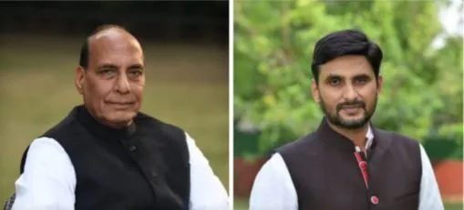 Rajnath Singh's son Neeraj appointed as UP BJP Vice President