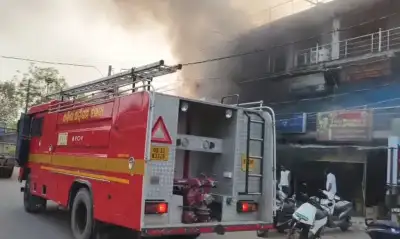 Massive fire guts eight shops in Balangir, short circuit suspected