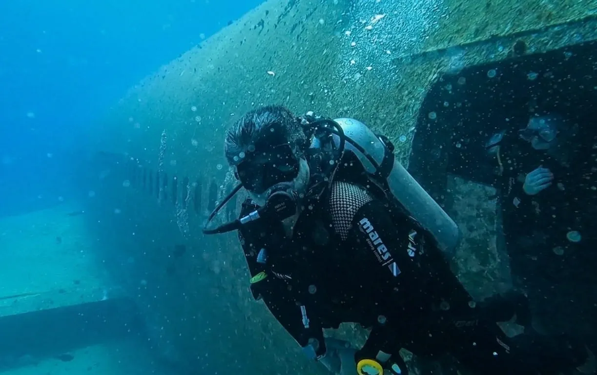 Odia Scuba Diver Priyadarshee Panigrahi Explores Underwater Aircraft Wreck in Jordan’s Red Sea
