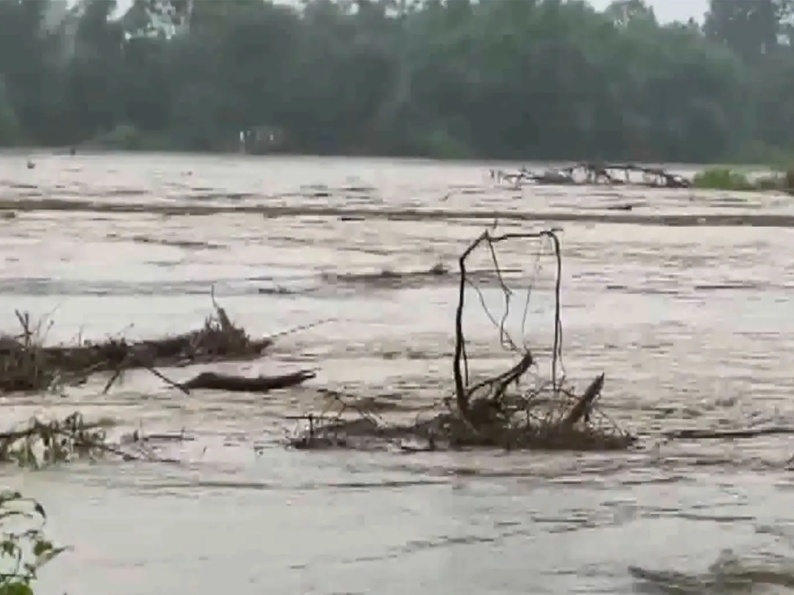 Assam: Railway bridge over Simen river in Dhemaji partially collapses following heavy rain