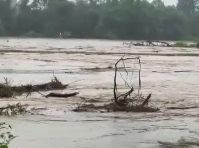Assam: Railway bridge over Simen river in Dhemaji partially collapses following heavy rain