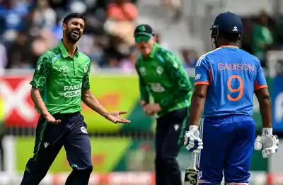 Ireland shocks World Champions India to seal a historic T20 series victory by just one run