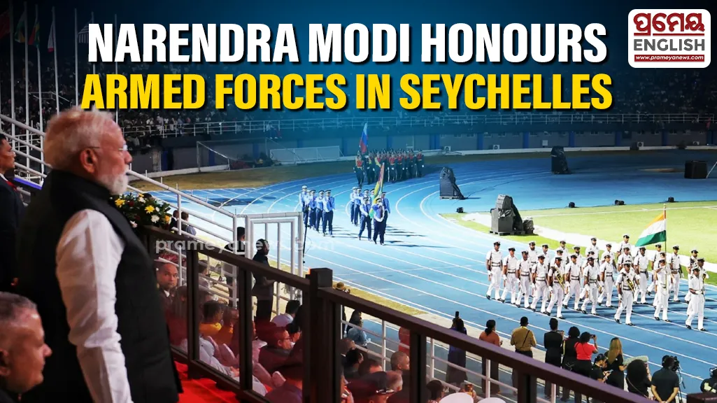 Prime Minister Modi Honours Indian Armed Forces During Golden Jubilee of Seychelles National Day