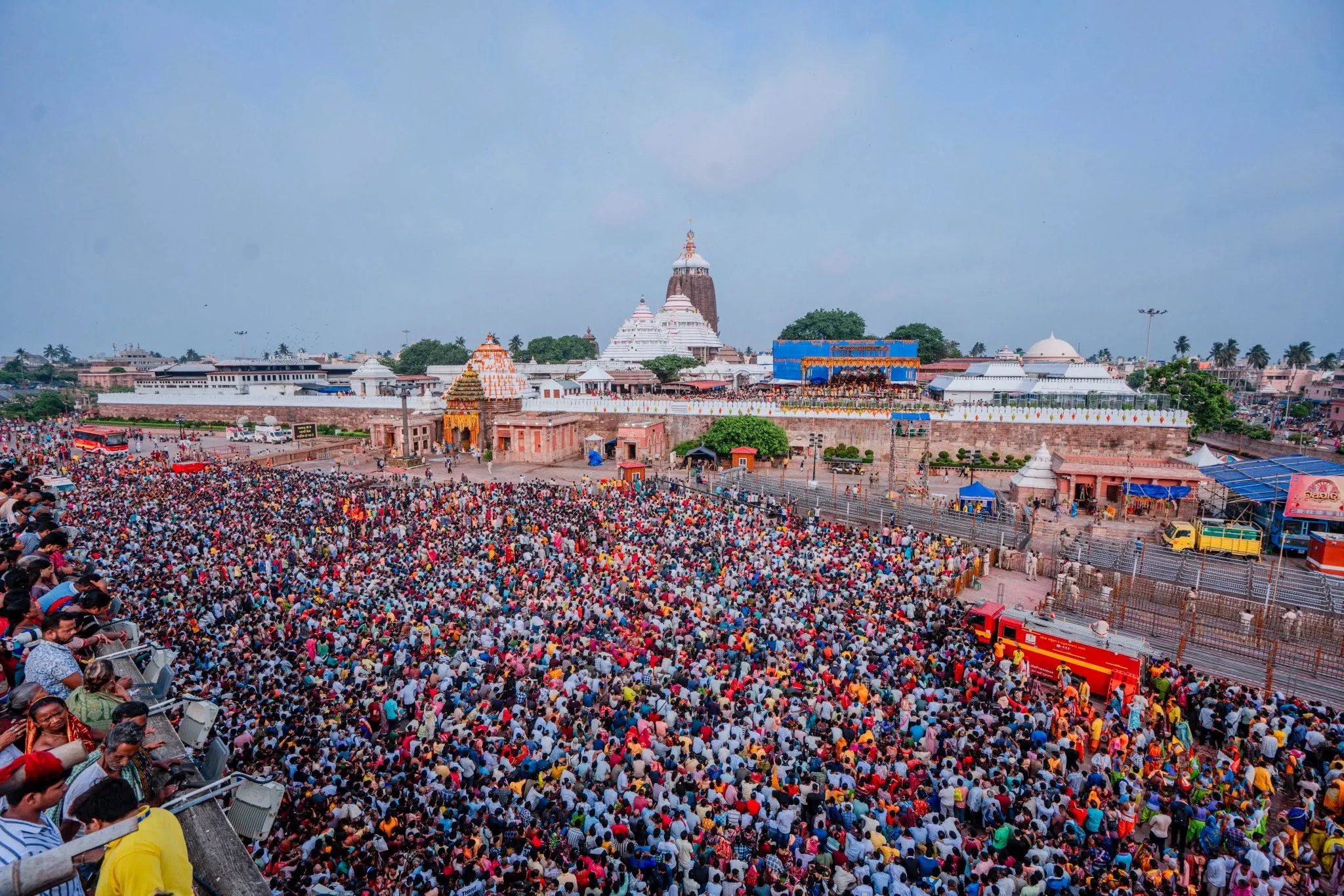 In pictures: Puri gears up for the grand Deva Snana Purnima ritual
