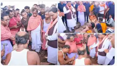 Odisha CM Mohan Majhi Reviews Progress of Rath Construction in Puri 