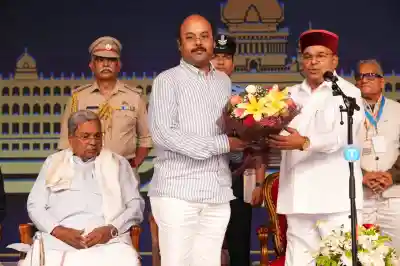 Siddaramaiah's son Yathindra inducted as Minister; Priyank Kharge, MB Patil join Karnataka Cabinet