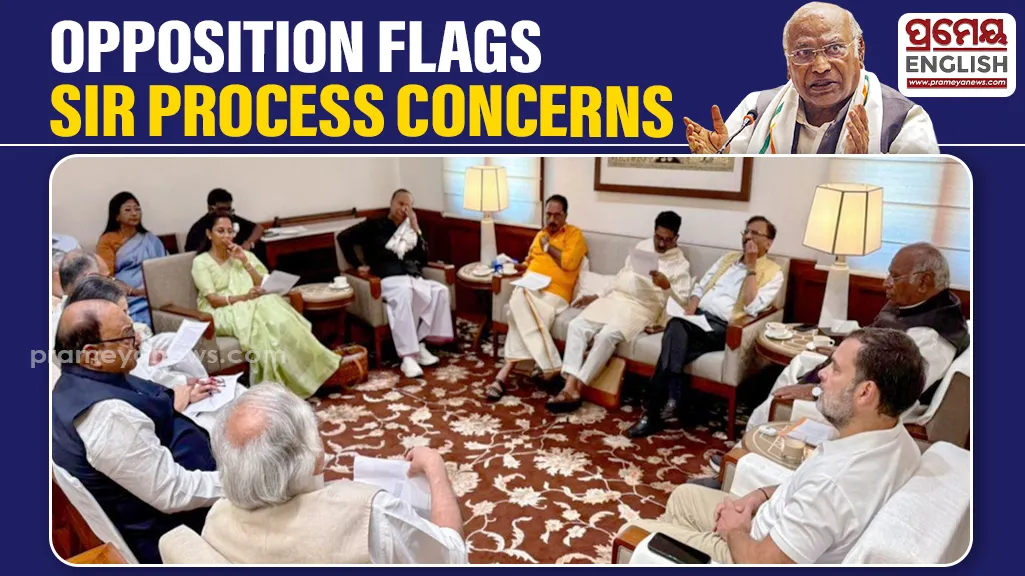 INDIA bloc writes to CJI on concerns over SIR process