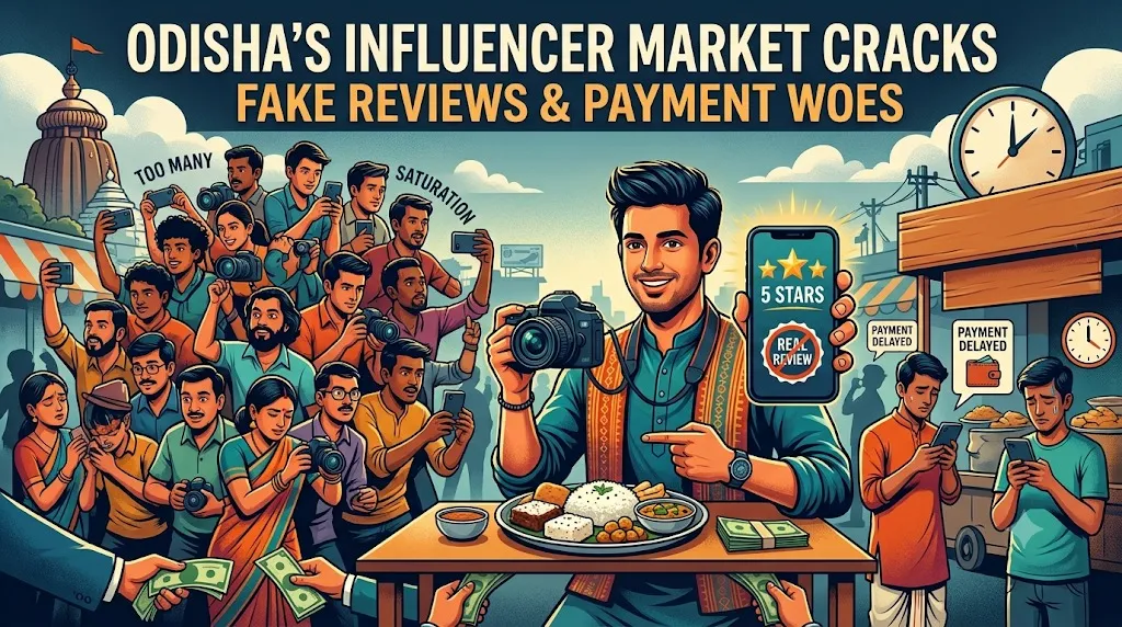 Why Frustrated Viewers Are Calling Out Odisha Food Vloggers Over Fake And Paid Restaurant Ads