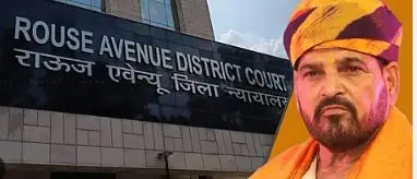 Women Wrestlers' Sexual Harassment Case: Brij Bhushan Sharan Singh Denies Charges in Court