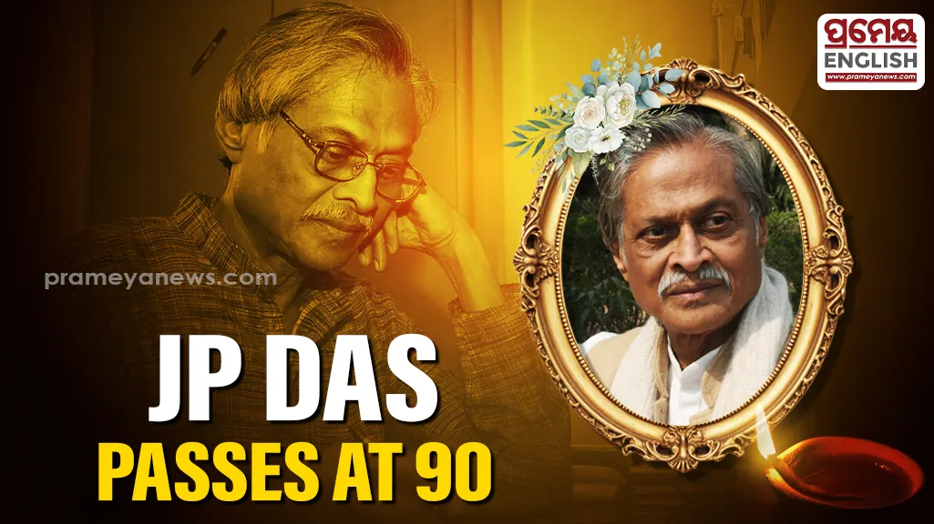 Eminent Odia Literary Icon and Former IAS Officer JP Das passes away at 90

