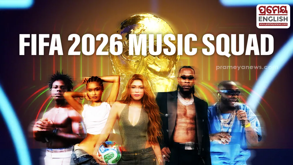FIFA unveils World Cup 2026 music squad with Shakira, Burna Boy, Davido, Tyla and IShowSpeed
