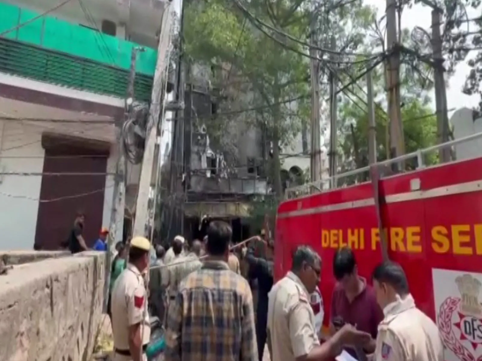 Fire breaks out at hotel in Delhi's Humayunpur, brought under control
