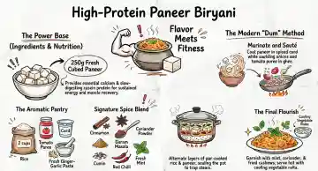 Why fitness enthusiasts are secretly obsessed with this high protein paneer biryani bowl