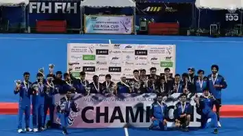 Indian Boys Defeat Japan 4-1 to Secure Men's U-18 Asia Cup Gold With Stunning Hat-Trick