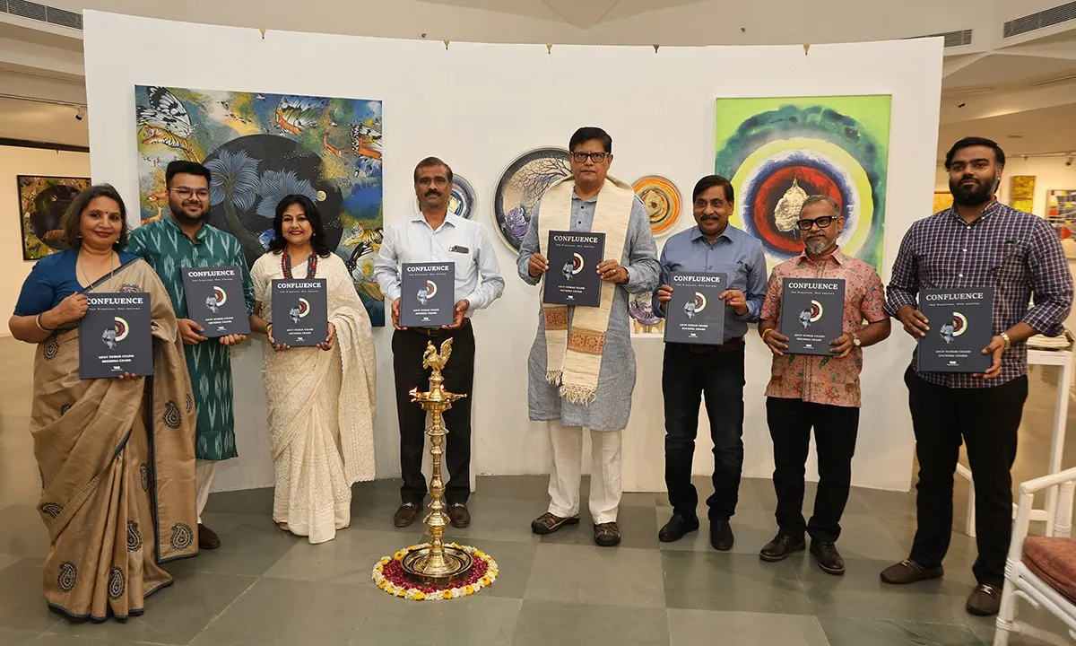 New Delhi Hosts Confluence Art Exhibition Celebrating Twenty Five Years Of Creative Unity